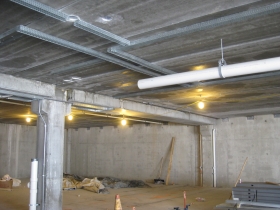 State of Wisconsin Department Of Children and Families office building under construction.