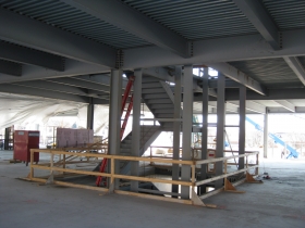 State of Wisconsin Department Of Children and Families office building under construction.