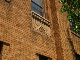 Sovereign Apartments detail.