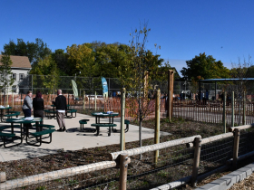 Outdoor Classroom at Riley Dual Language Montessori School