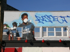 In-Progress Respect Mural