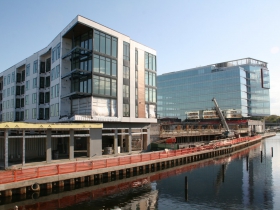 Tribute Apartments and River One Office Building