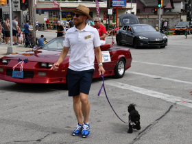 Sen. Chris Larson at 2024 Bay View 4th of July Parade