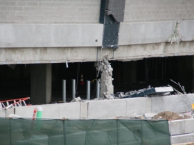 River One Parking Structure Damage