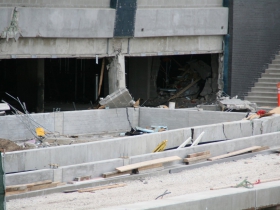 River One Parking Structure Damage