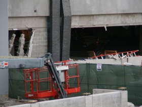 River One Parking Structure Damage