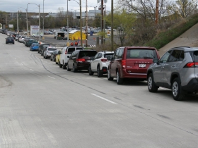 Line along S. Chase Ave.