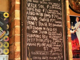 Burnhearts' cocktails.