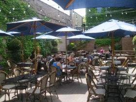 Cafe Centraal patio.