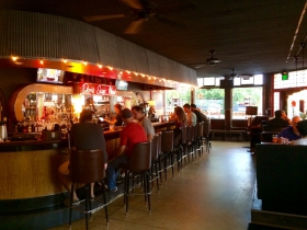 The bar at the Palomino