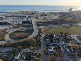 Lincoln Avenue Bridge and Bay View Dog Park