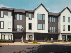 Hilbert Street Townhomes Rendering