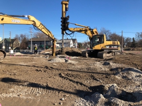 Foundation Work for 2130 S. Kinnickinnic Ave. Apartments