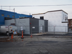 Hue Relocation Construction and Old Sven's Building