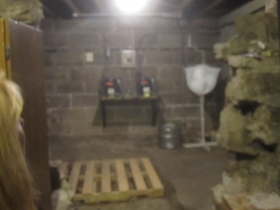 Basement of Toni’s Moody Blues