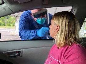 COVID-19 Nasal Swab Test