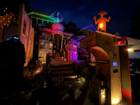 Harry Potter at A&J's Halloween House