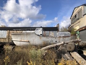 Abandoned Boat at Filer & Stowell