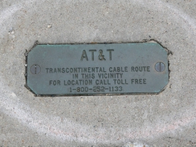 Transcontinental Cable Route