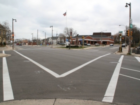 Asphalt Intersection