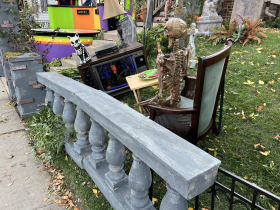 Sidewalk Wheel of Fortune