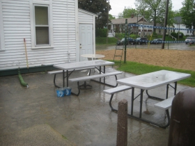 Patio at The Historic White House Tavern