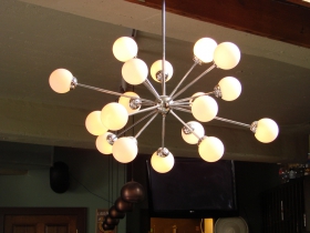 Modern lighting.