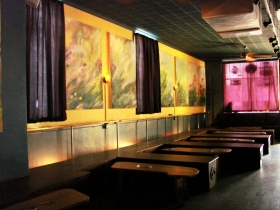 Paintings and benches
