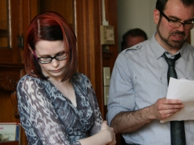 Reading from Rise of the Tiger.