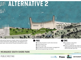 South Shore Beach Alternative 2 Rendering