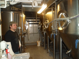 Basement Vats at Horny Goat