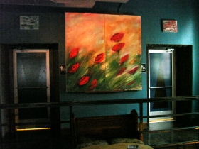 The bathrooms