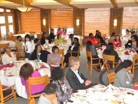 The Third Women in Business Luncheon was hosted by the African- American Chamber of Commerce at the Milwaukee Yacht Club.