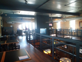 Upstairs at the Horny Goat Hideaway