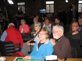 Election Eve crowd