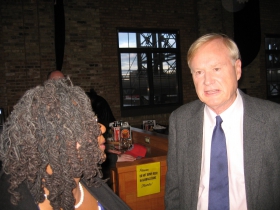 Gwen Moore and Chris Matthews