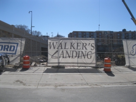 Walker's Landing is under construction.