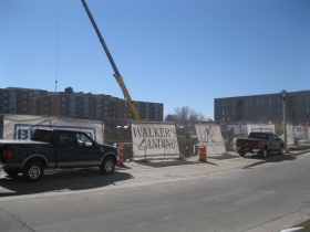 Walker's Landing is under construction.