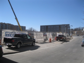 Walker's Landing is under construction.