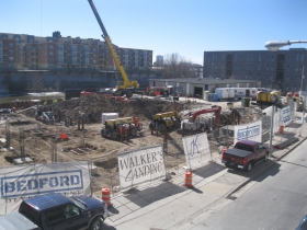Walker's Landing is under construction.