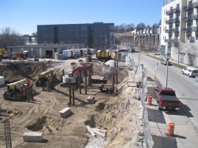 Walker's Landing is under construction.