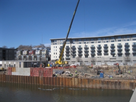 Walker's Landing is under construction.