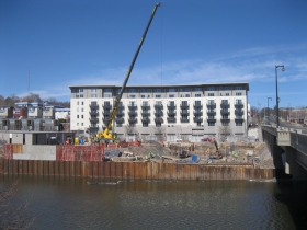 Walker's Landing is under construction.