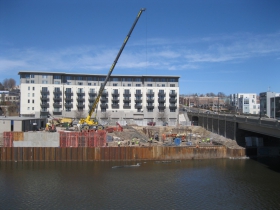 Walker's Landing is under construction.