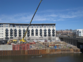 Walker's Landing is under construction.