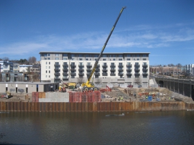Walker's Landing is under construction.