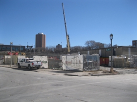 Walker's Landing is under construction.