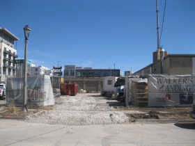 Walker's Landing is under construction.