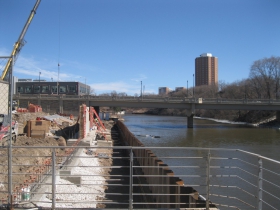 Walker's Landing is under construction.