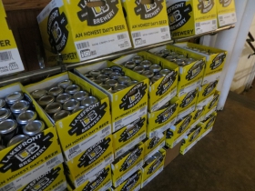 Cases of beer